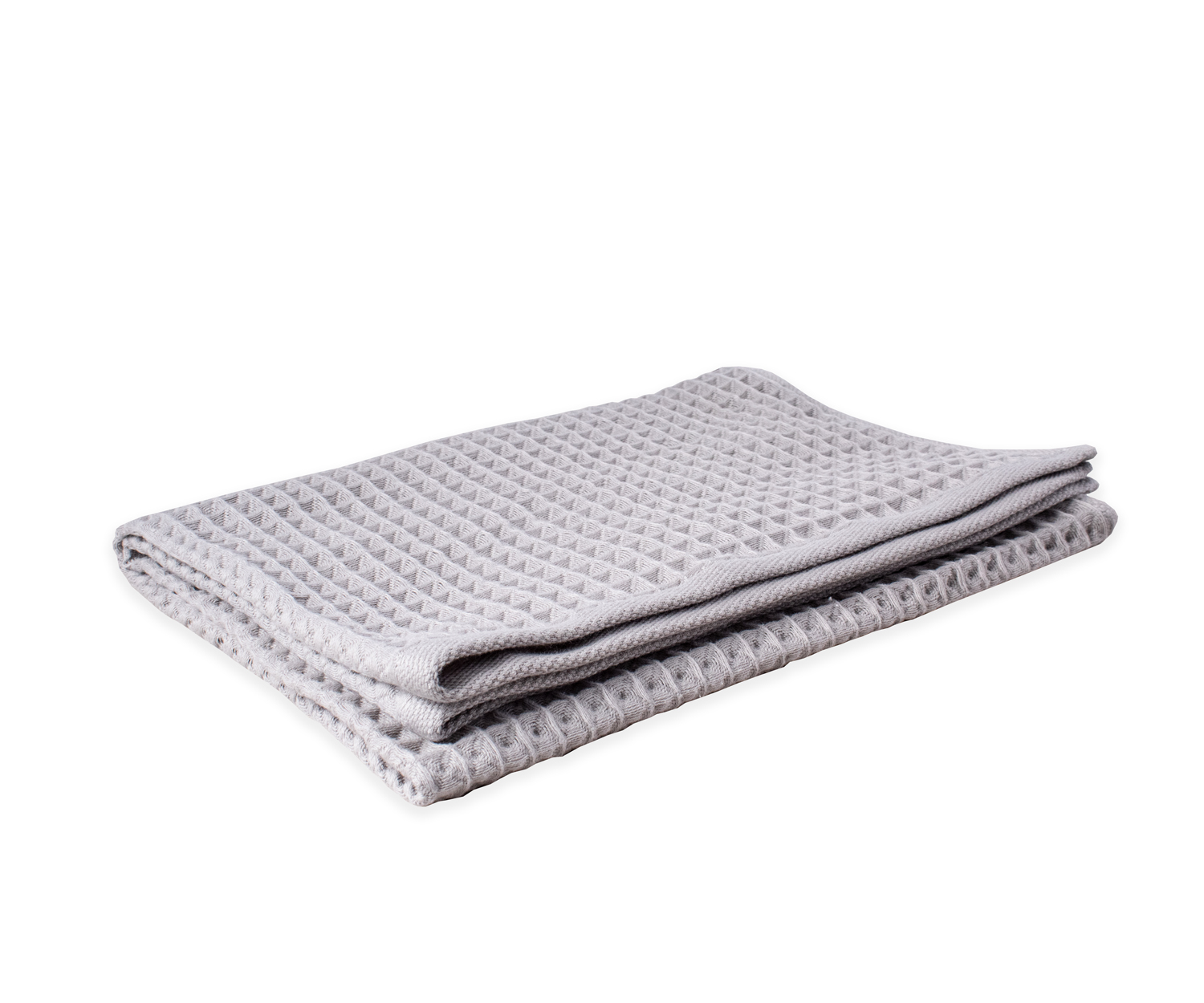 UCHINO towels waffle pique col. grey