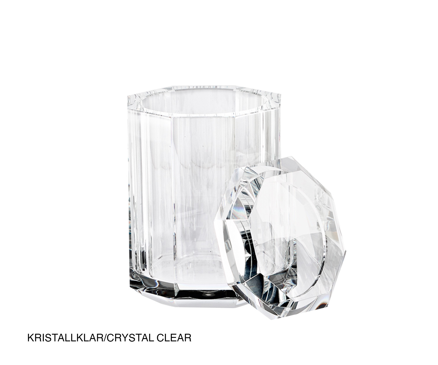 Decor Walther KRISTALL Multi-purpose box crystal clear