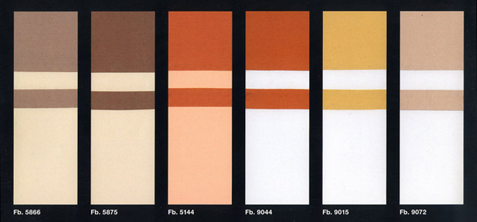 Graser bed linen GOA - color chart