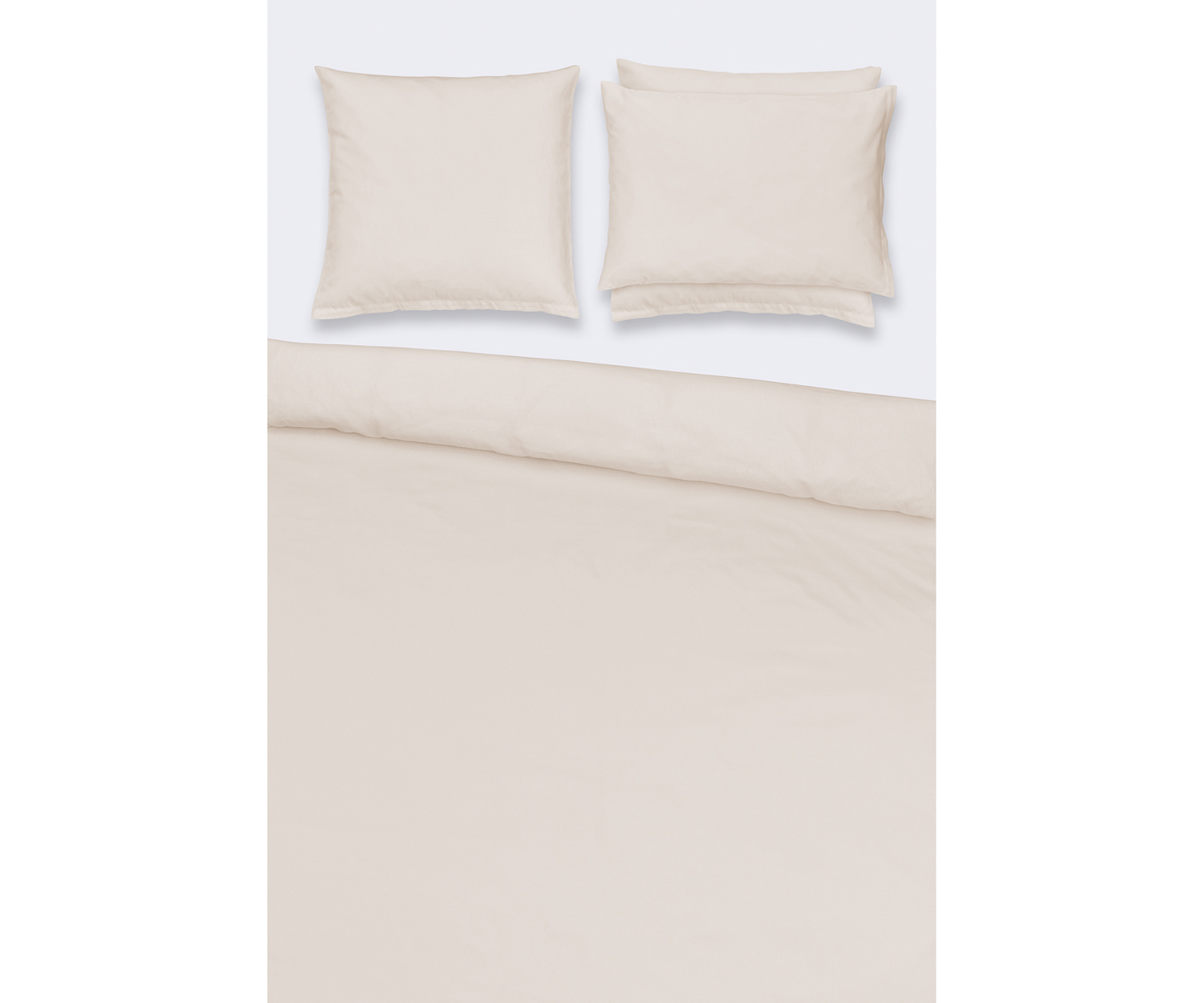 Fischbacher SATEEN PLAIN bed linen col. 207 ivoire