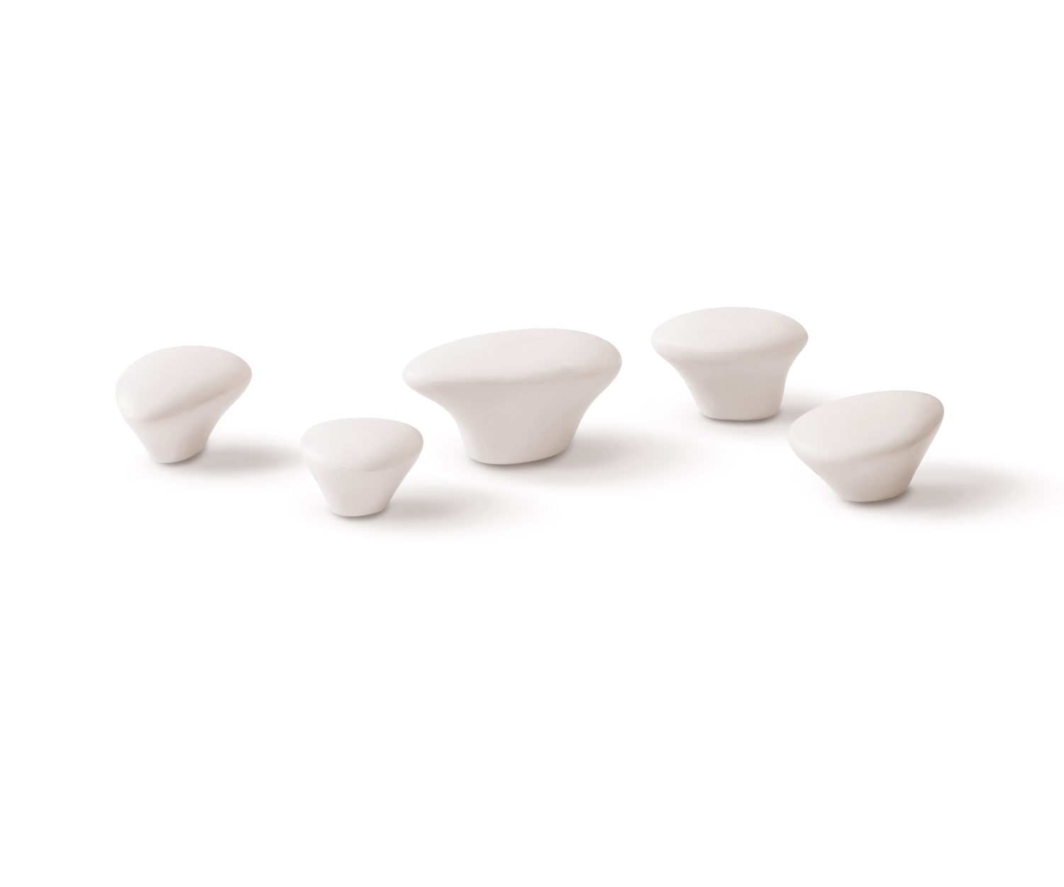 MAOMI-HOOKS-I-Set-of-5-oval-white