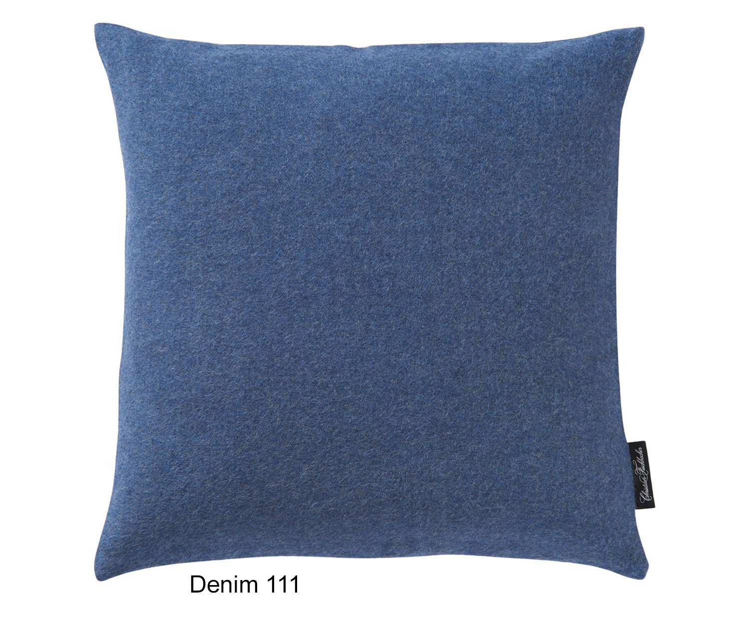 Fischbacher PURO cushion cover - Alpaka col. 111 denim