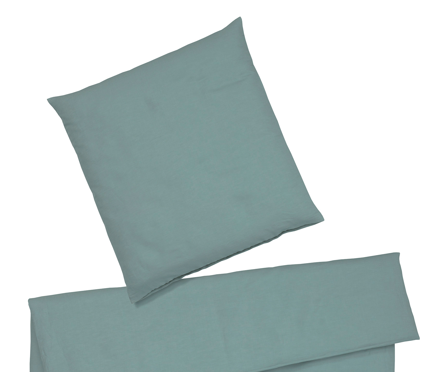 Elegante BREEZE Bed Linen Half Linen col. Salbei