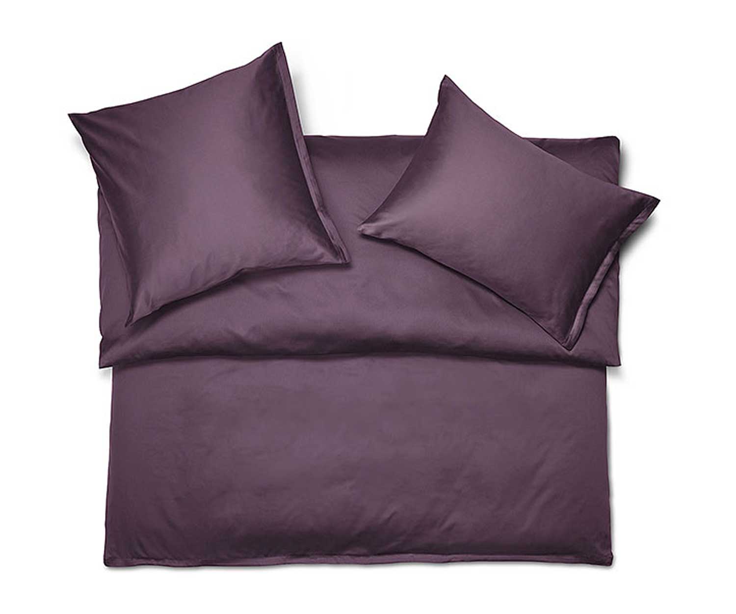 Schlossberg bed linen JERSEY ROYAL AUBERGINE