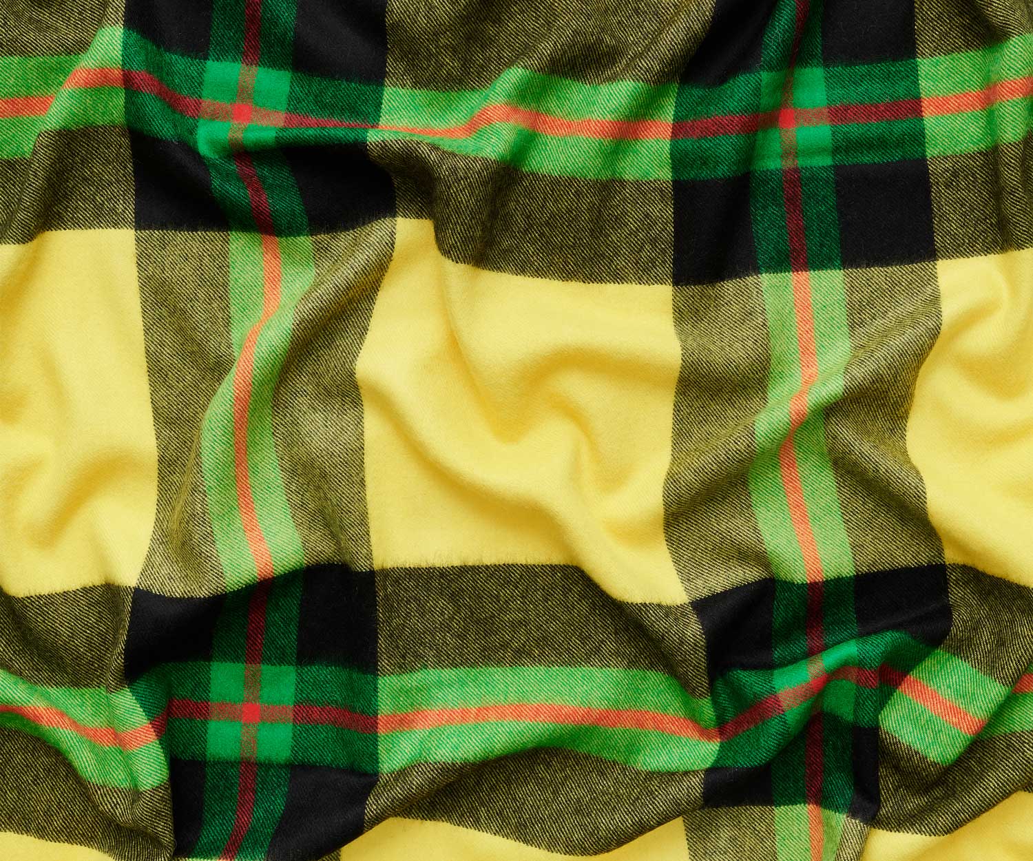 Magniberg QUEEN Alpaka Plaid - Field Yellow