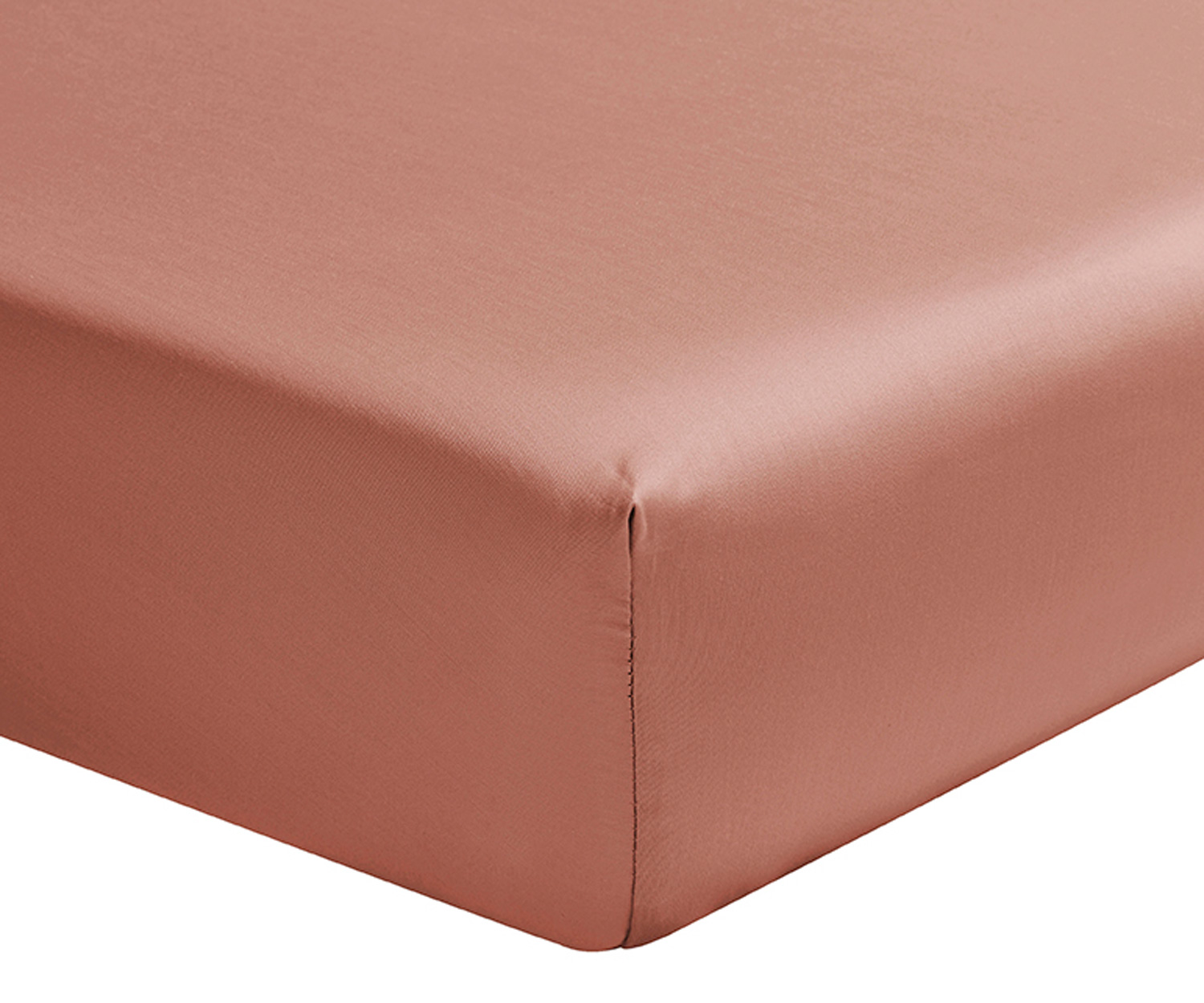 Alexandre Turpault fitted sheet TEOPHILE TERRACOTTA