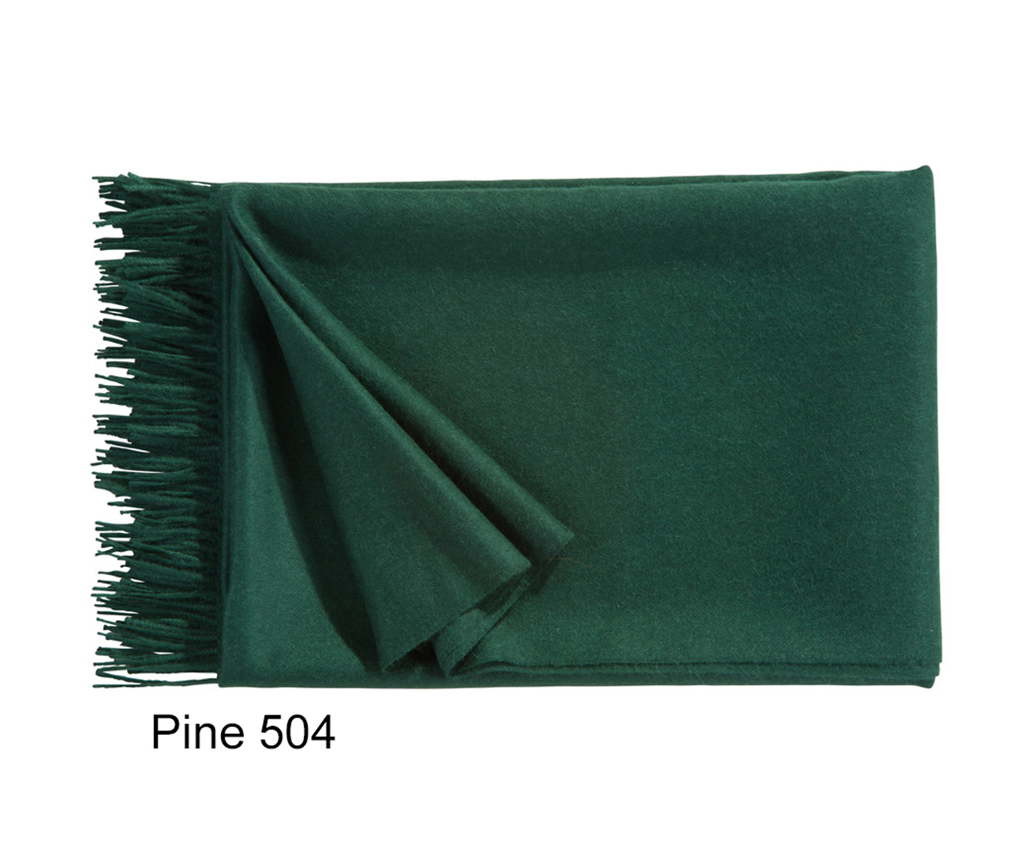 Fischbacher PURO Alpaka Plaid col. 504 pine