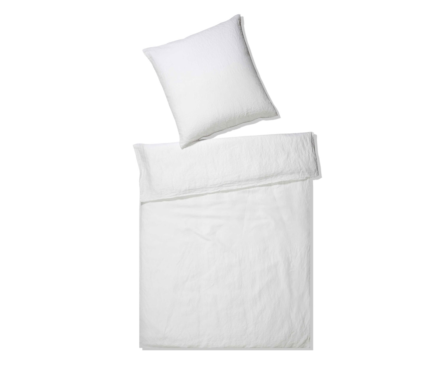 Elegante BREEZE Bed Linen Half Linen col. White