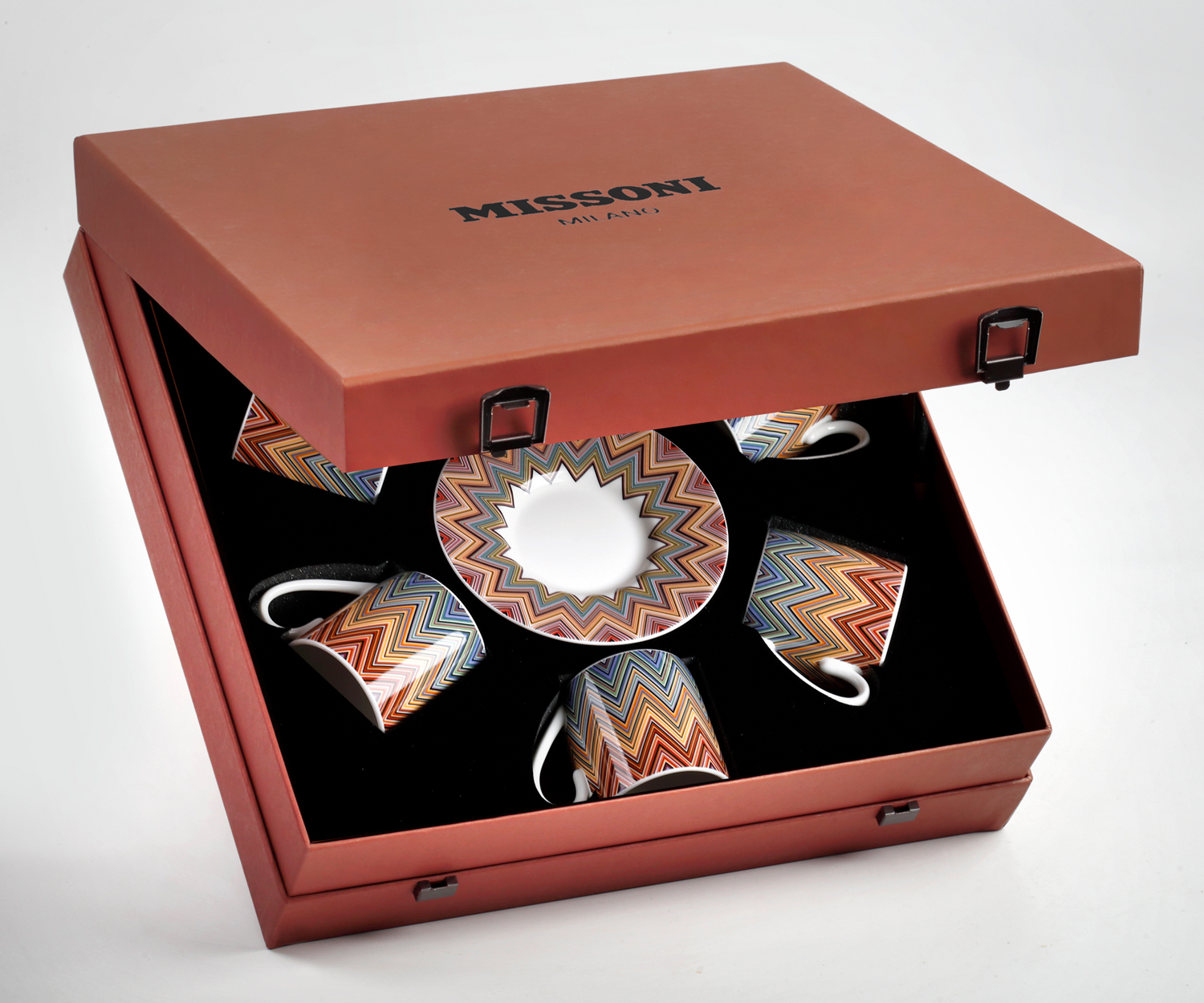 Missoni JARRIS 156 taza de Espresso Luxury-Box-Set-6-pcs