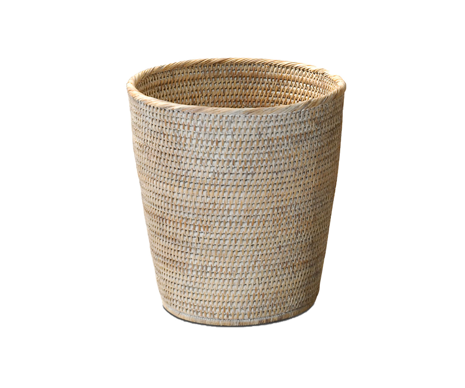 DECOR WALTHER paper bin rattan light-coloured