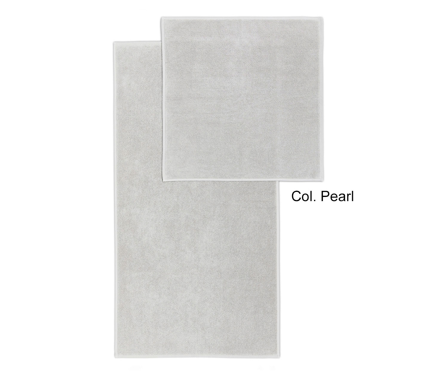 Luiz GRACE bath mat col. pearl