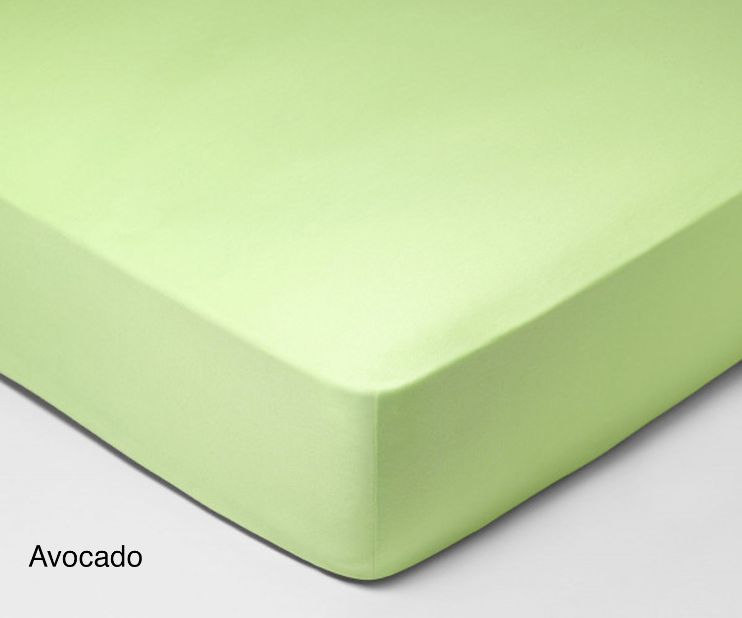 Schlossberg fitted sheet MULTI FIX col. avocado