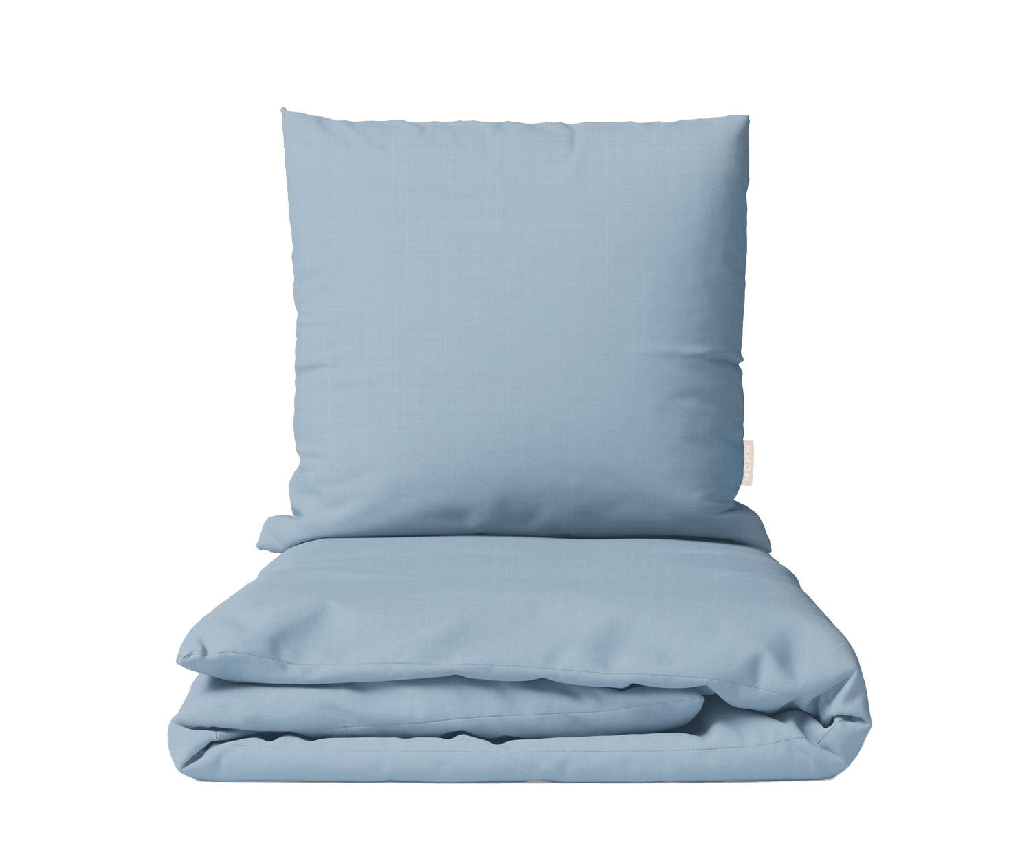 MOMM flax bed linen - blue