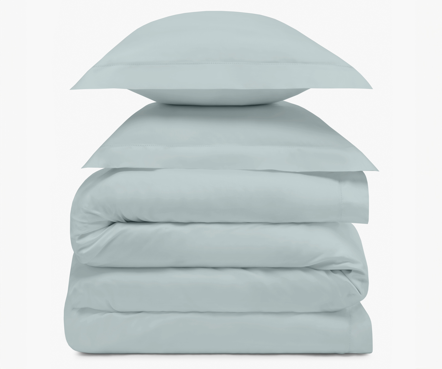 Amalia bed linen SUAVE 430TC col. mist blue