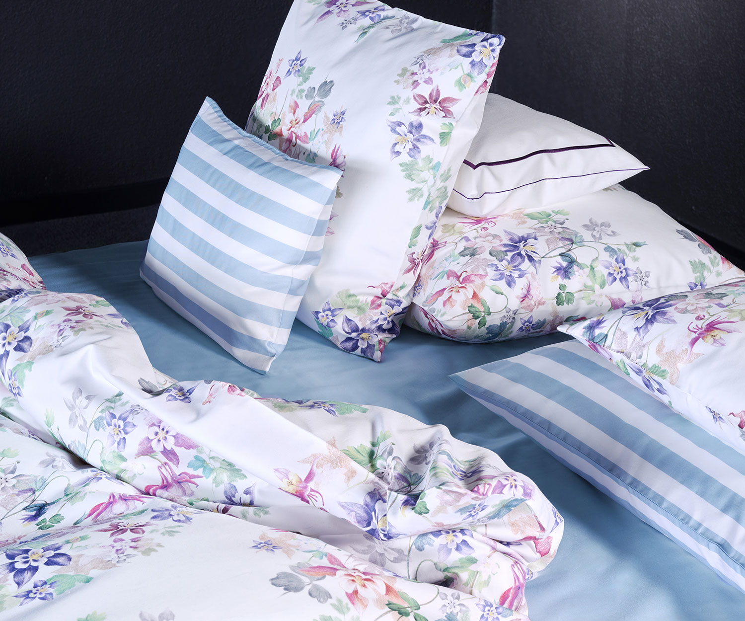 Fischbacher bed linen ALEA satin Mix & Match