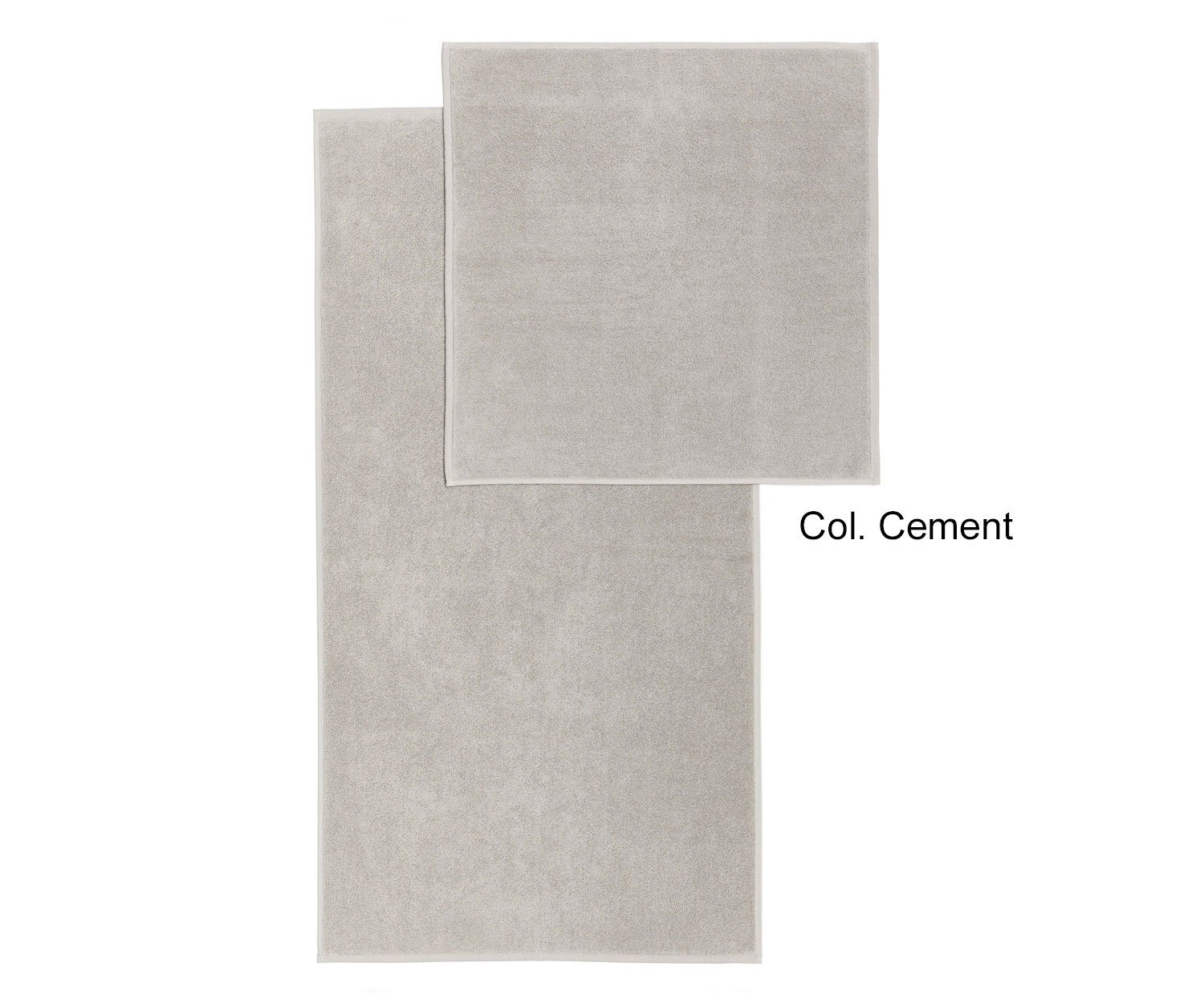 Luiz GRACE bath mat col. cement