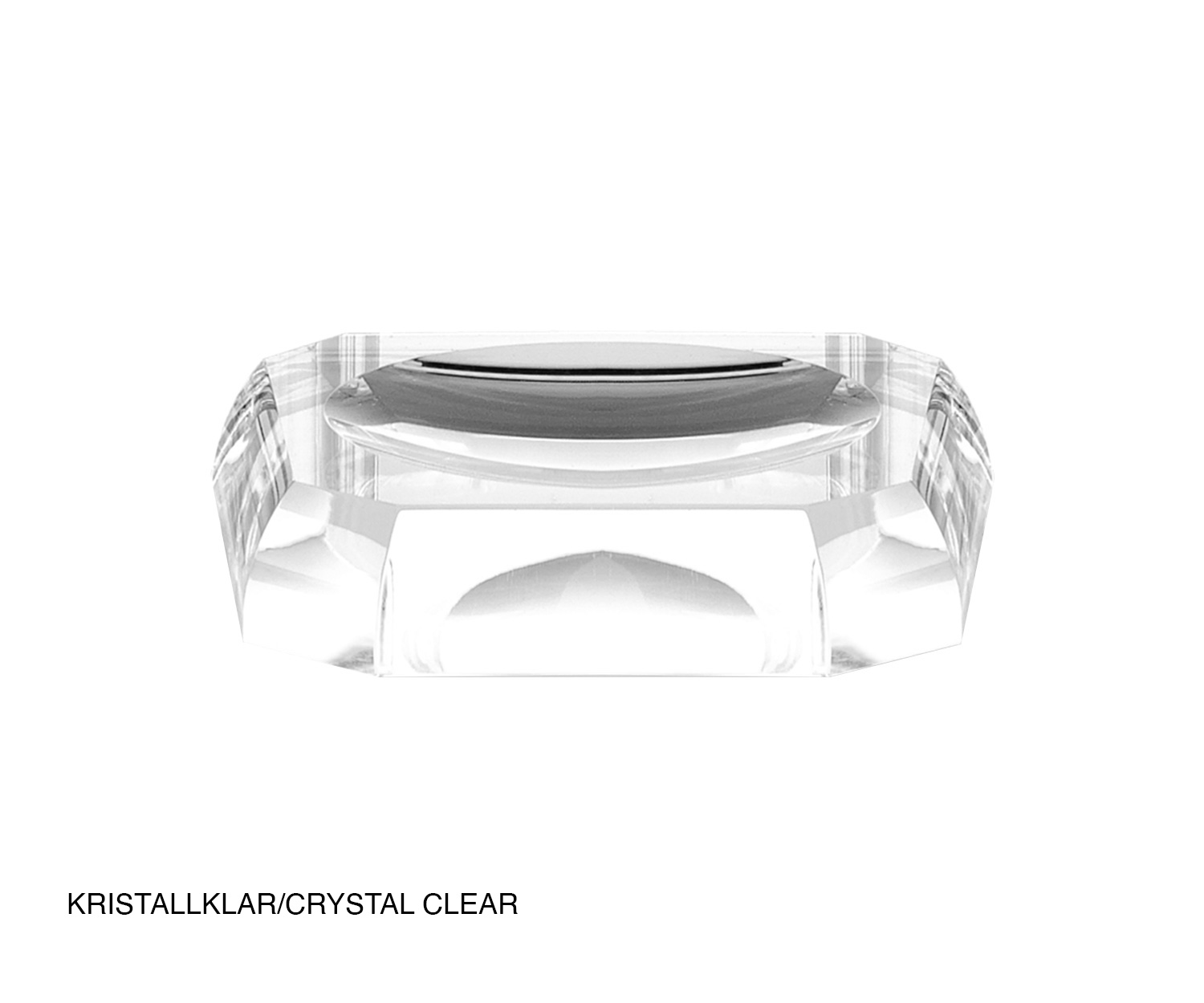 Decor Walther KRISTALL soap dish crystal clear