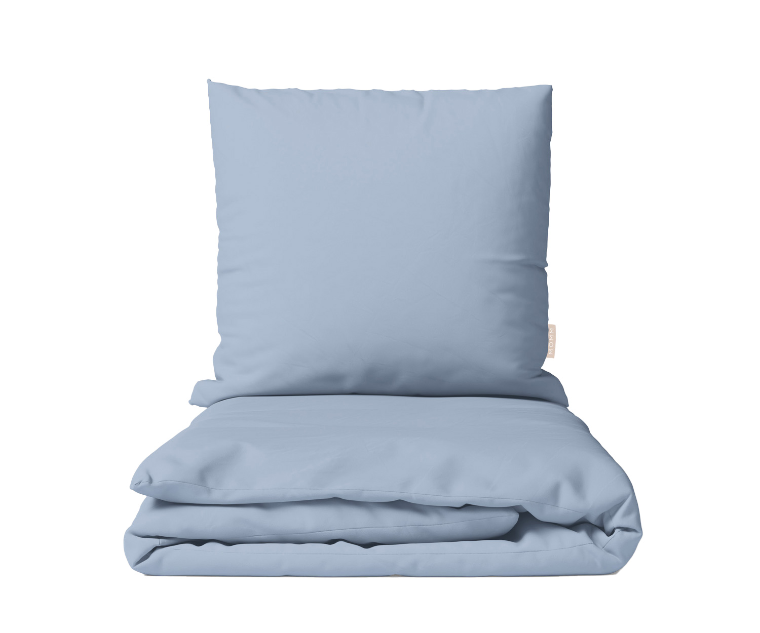 Momm ORGANIC PERCAL UNI Bed Linen - blue