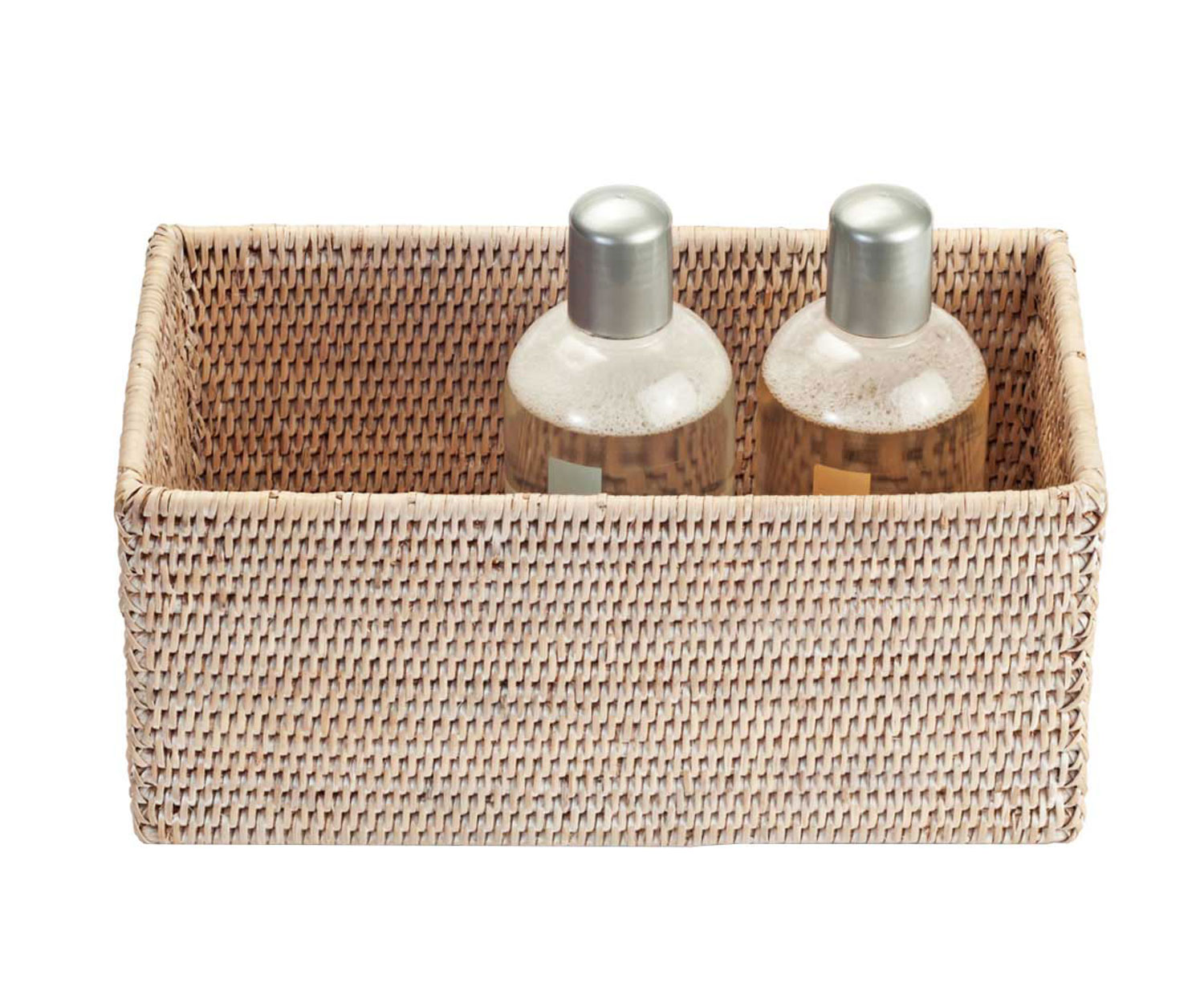 DECOR WALTHER multi-purpose box - rattan light-coloured