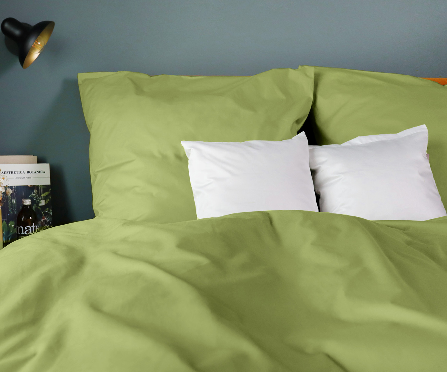 Momm ORGANIC PERCAL UNI Bed Linen - green