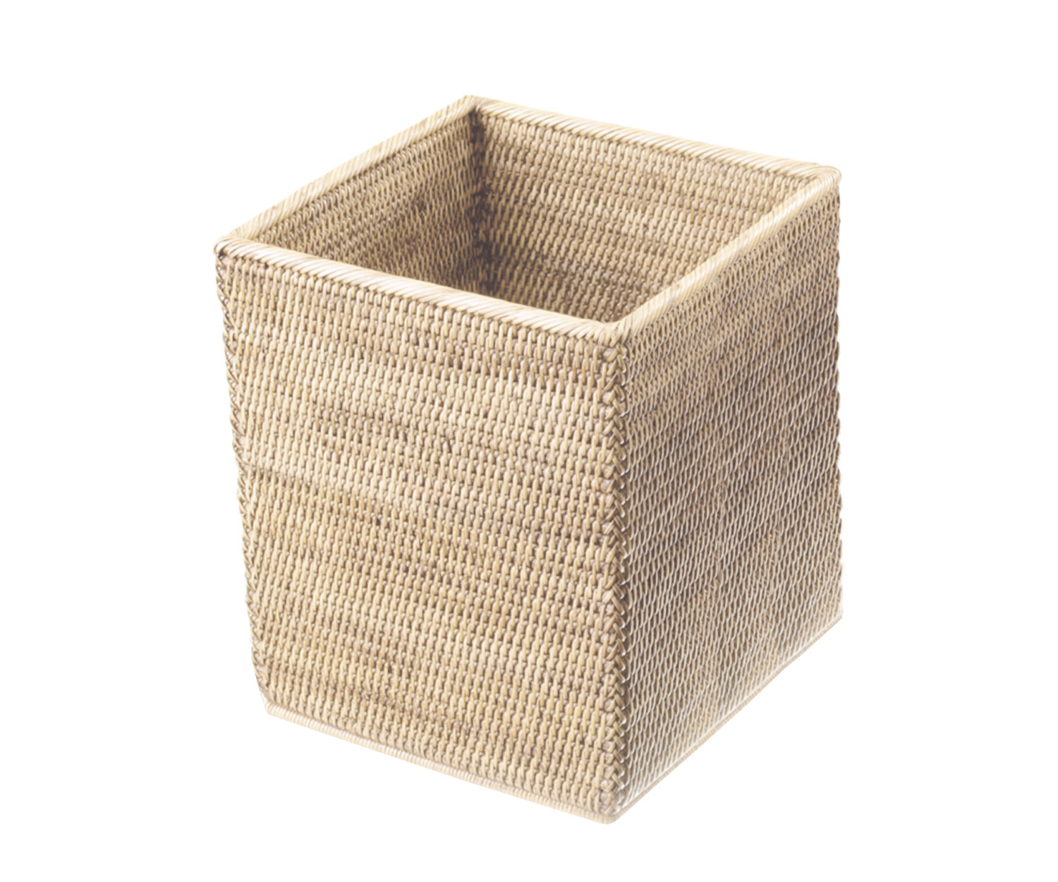 DECOR WALTHER paper bin rattan light-coloured