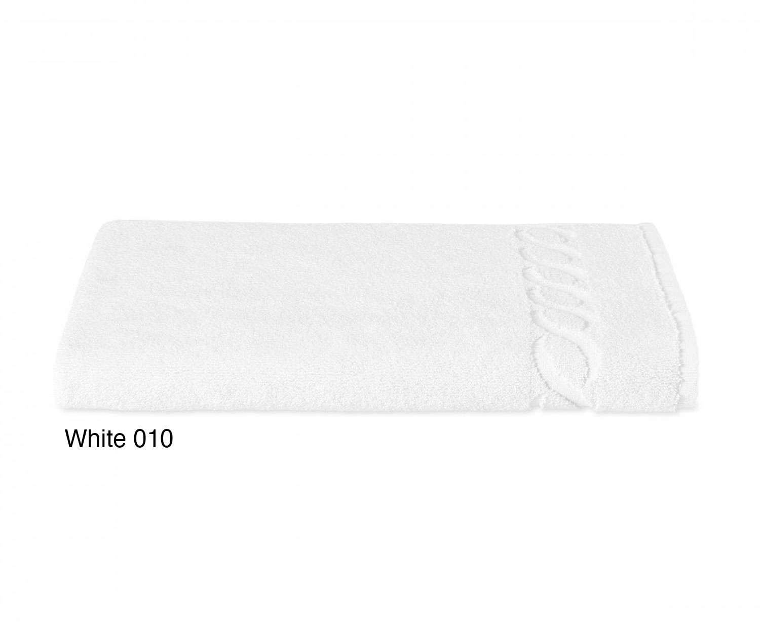 Romance White 010 Fischbacher towel 