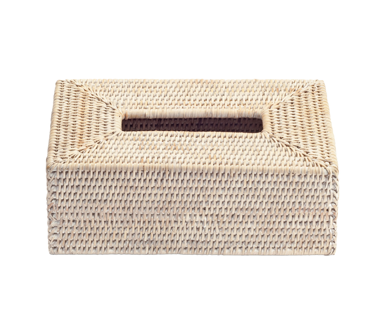 DECOR WALTHER tissue box - rattan light-coloured