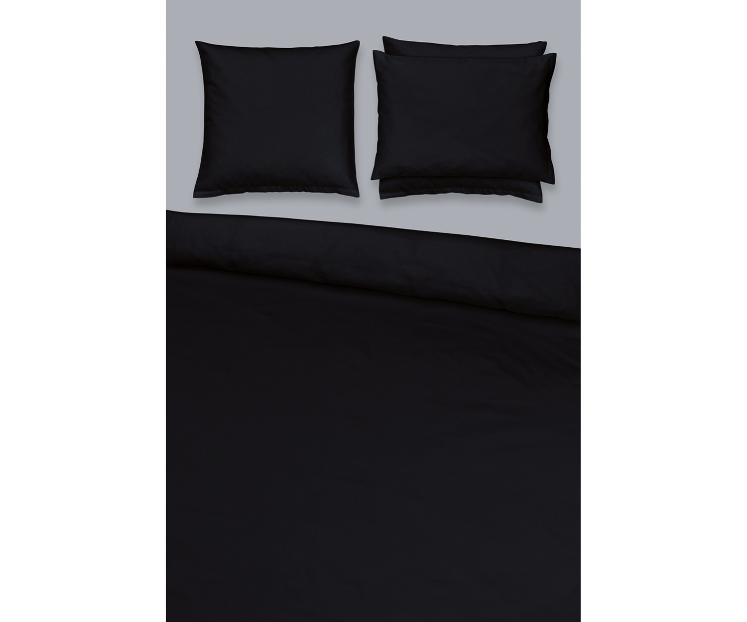 Fischbacher bed linen - Sateen col. 006 black