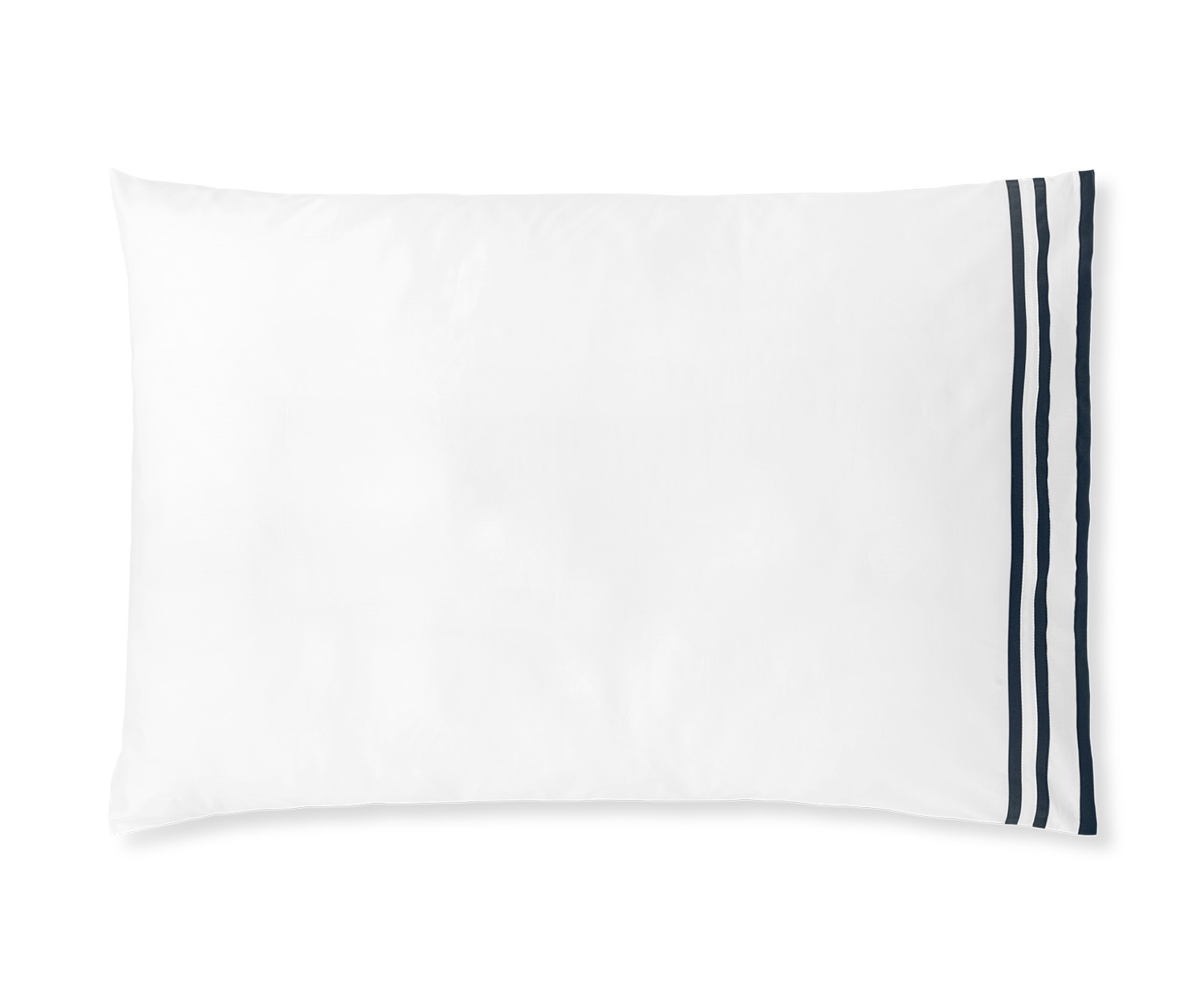 Amalia SONATA bed linen col. white / midnight