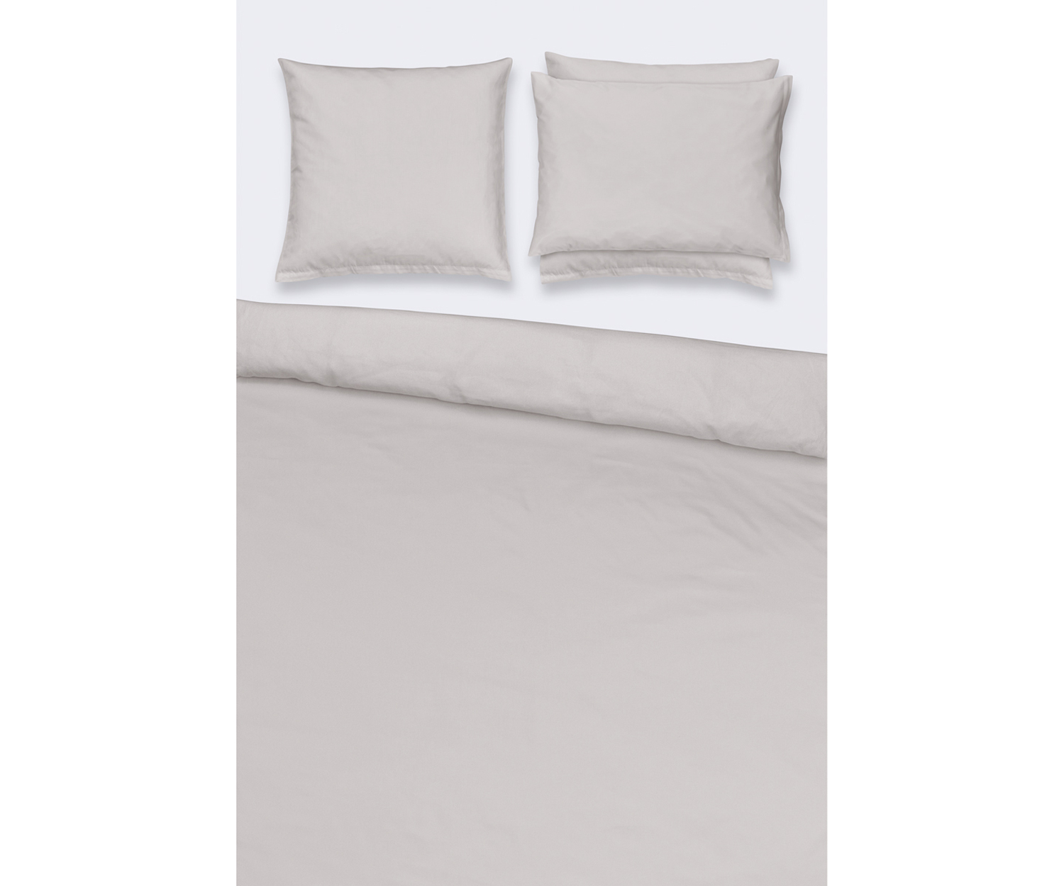 Fischbacher bed linen - Sateen col. 305 light grey