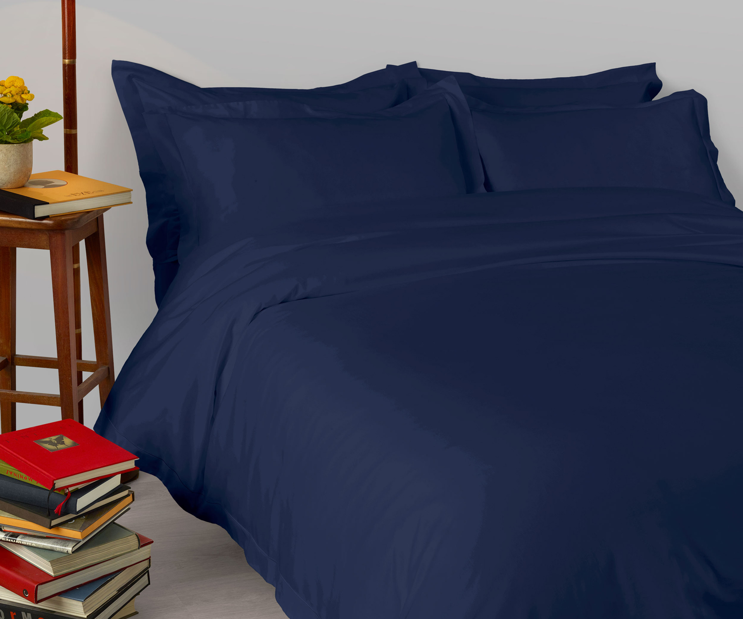 Amalia bed linen SUAVE 430TC col. midnight