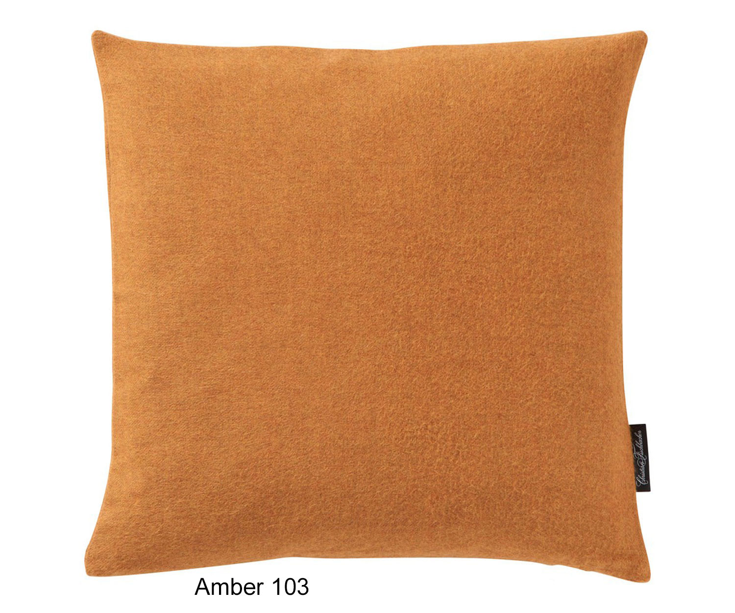 Fischbacher PURO cushion cover - Alpaka col. 103 amber