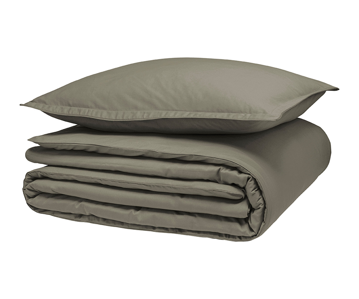 Alexandre Turpault bed linen TEOPHILE KHAKI