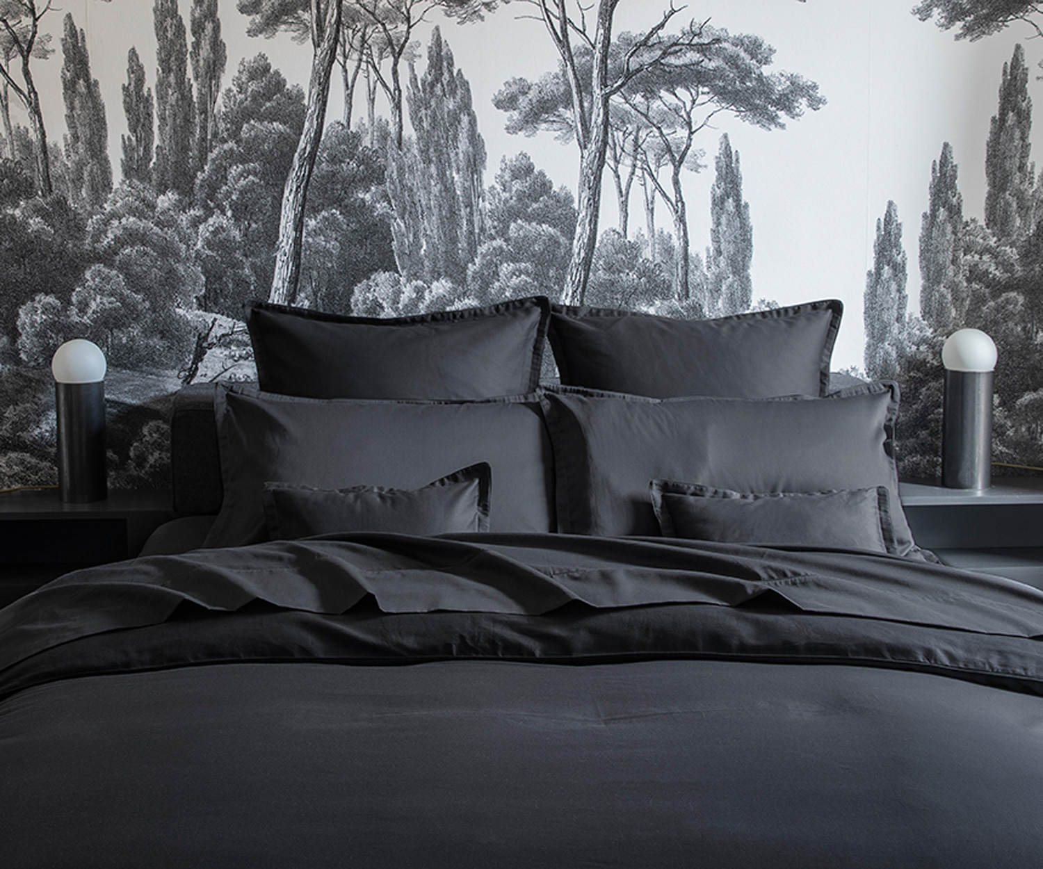 Alexandre Turpault bed linen TEOPHILE ECLIPSE