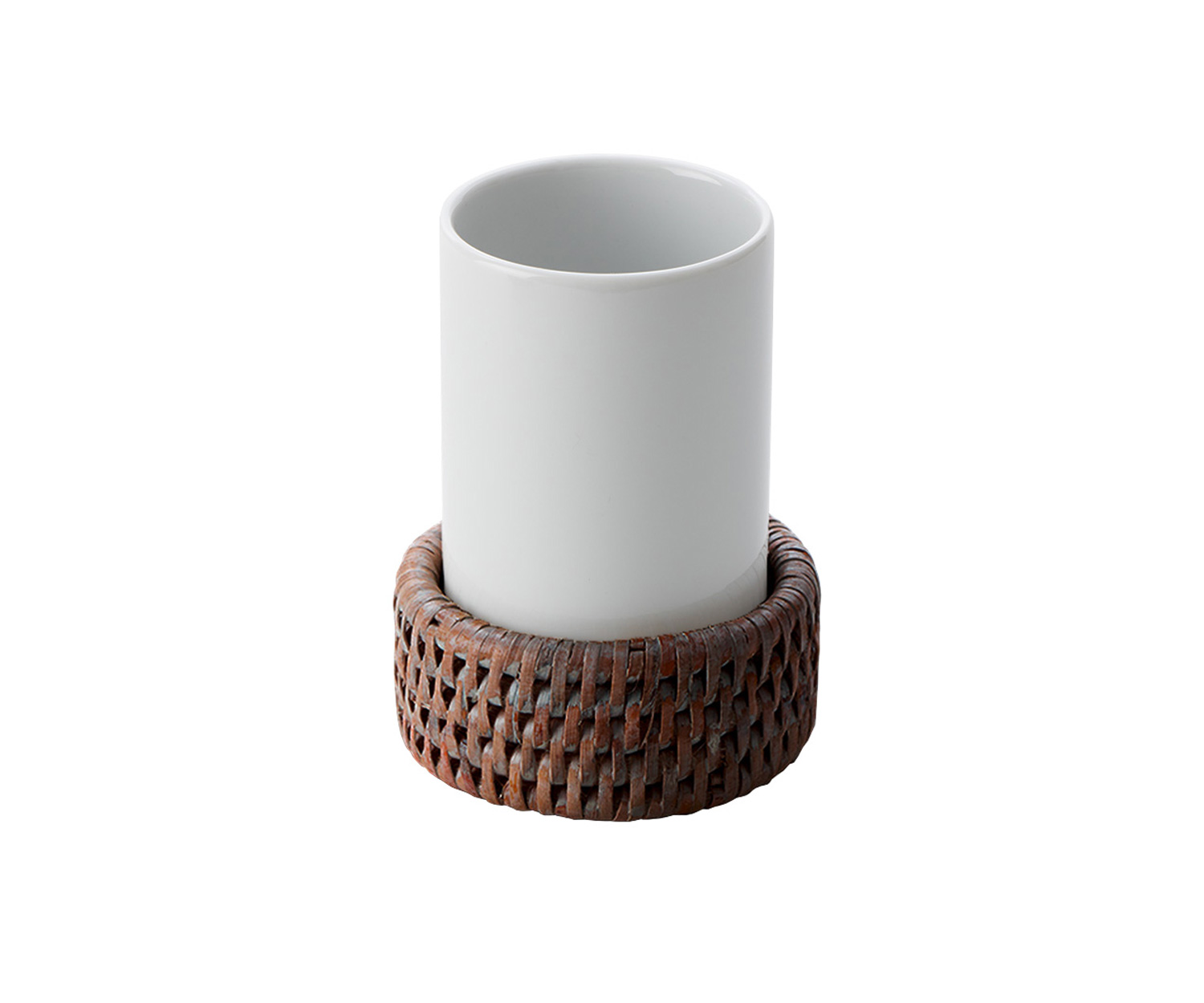 DECOR WALTHER tumbler - rattan dark