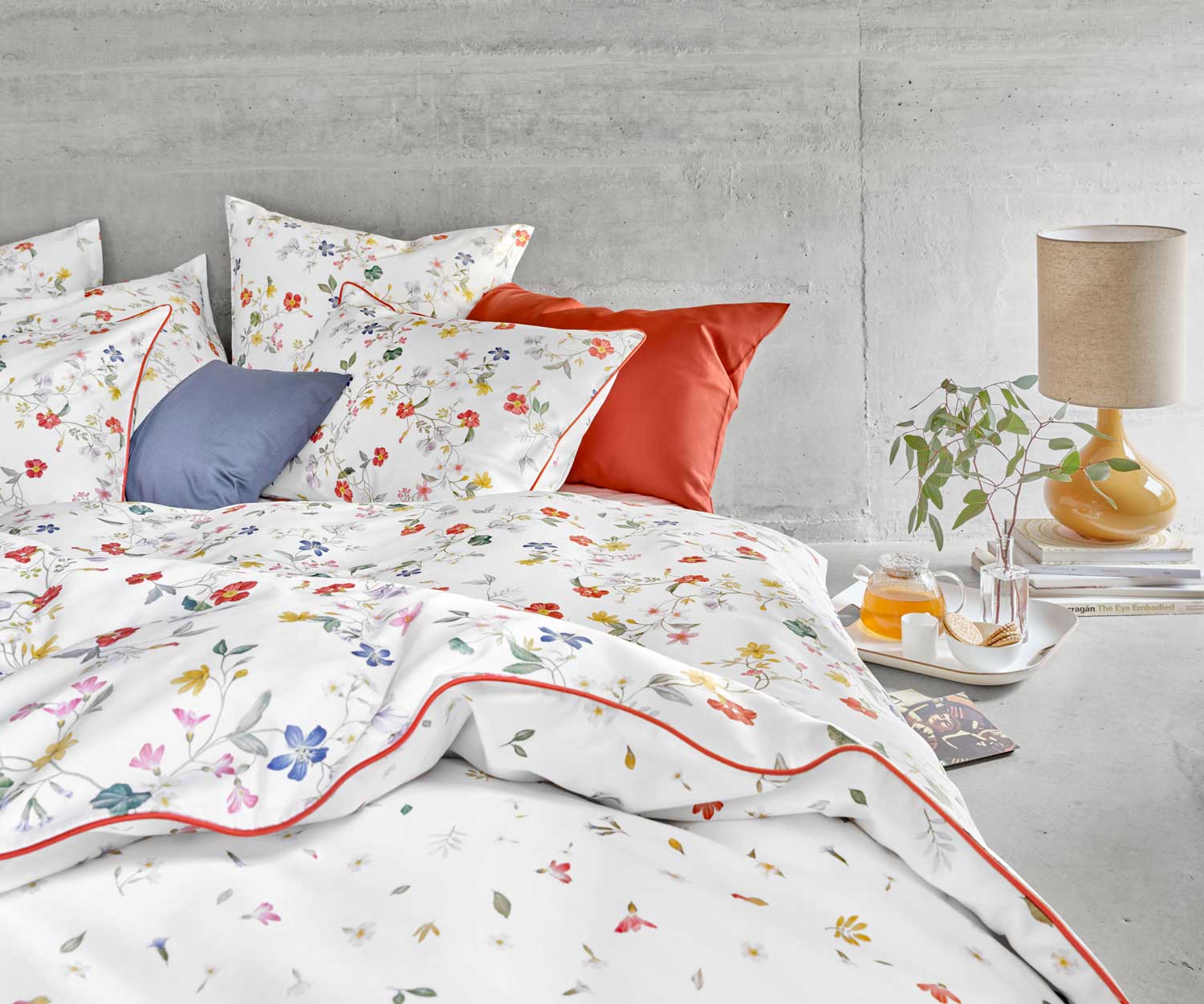 Schlossberg Schlossberg ELIN/ELLE BLANC bed linen - Sateen