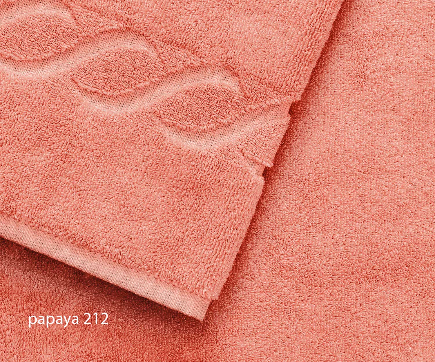 Romance papaya 212 Fischbacher towel 