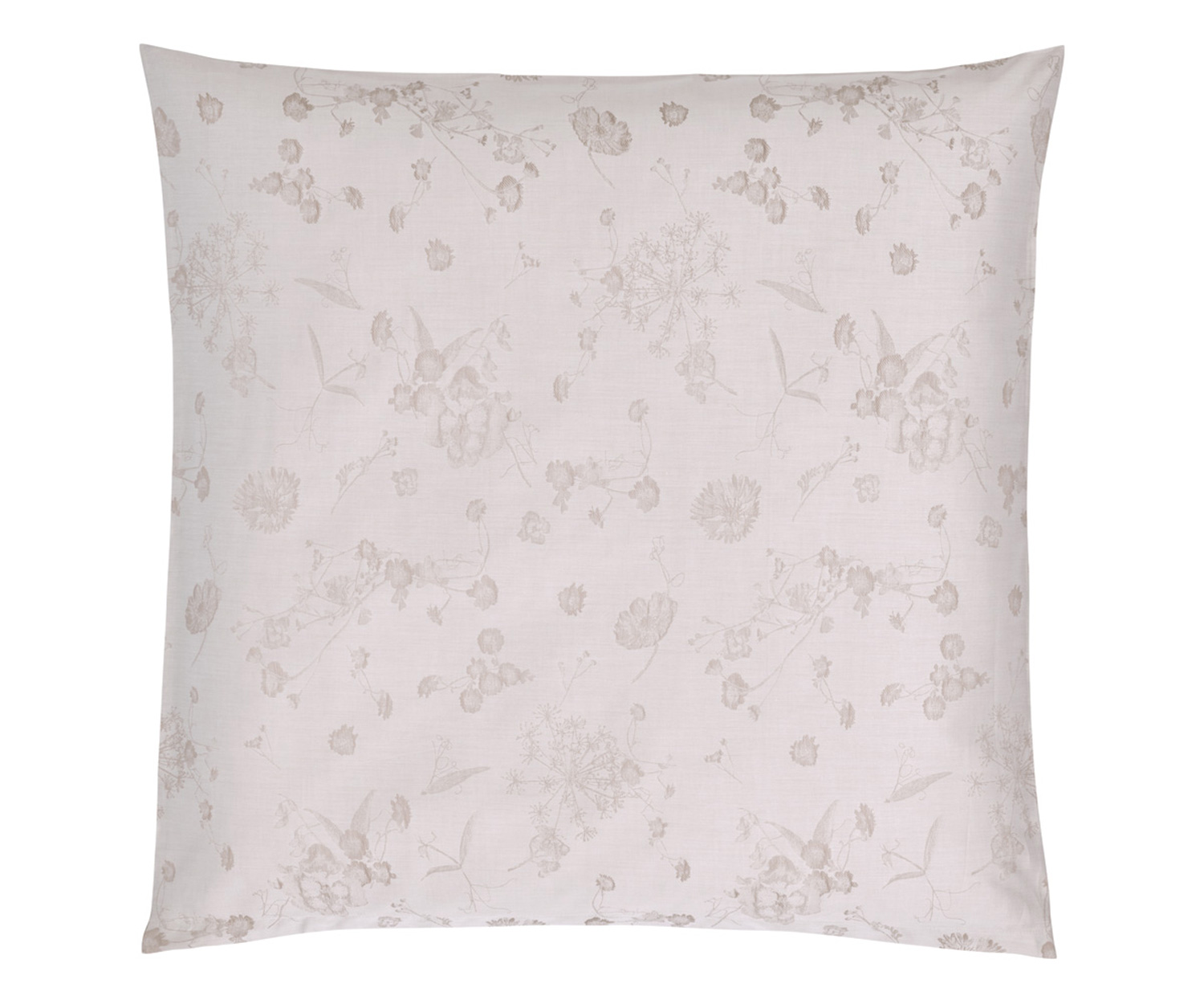 Fischbacher bed linen FIORI PASTELLO Jacquard E28.132 shell