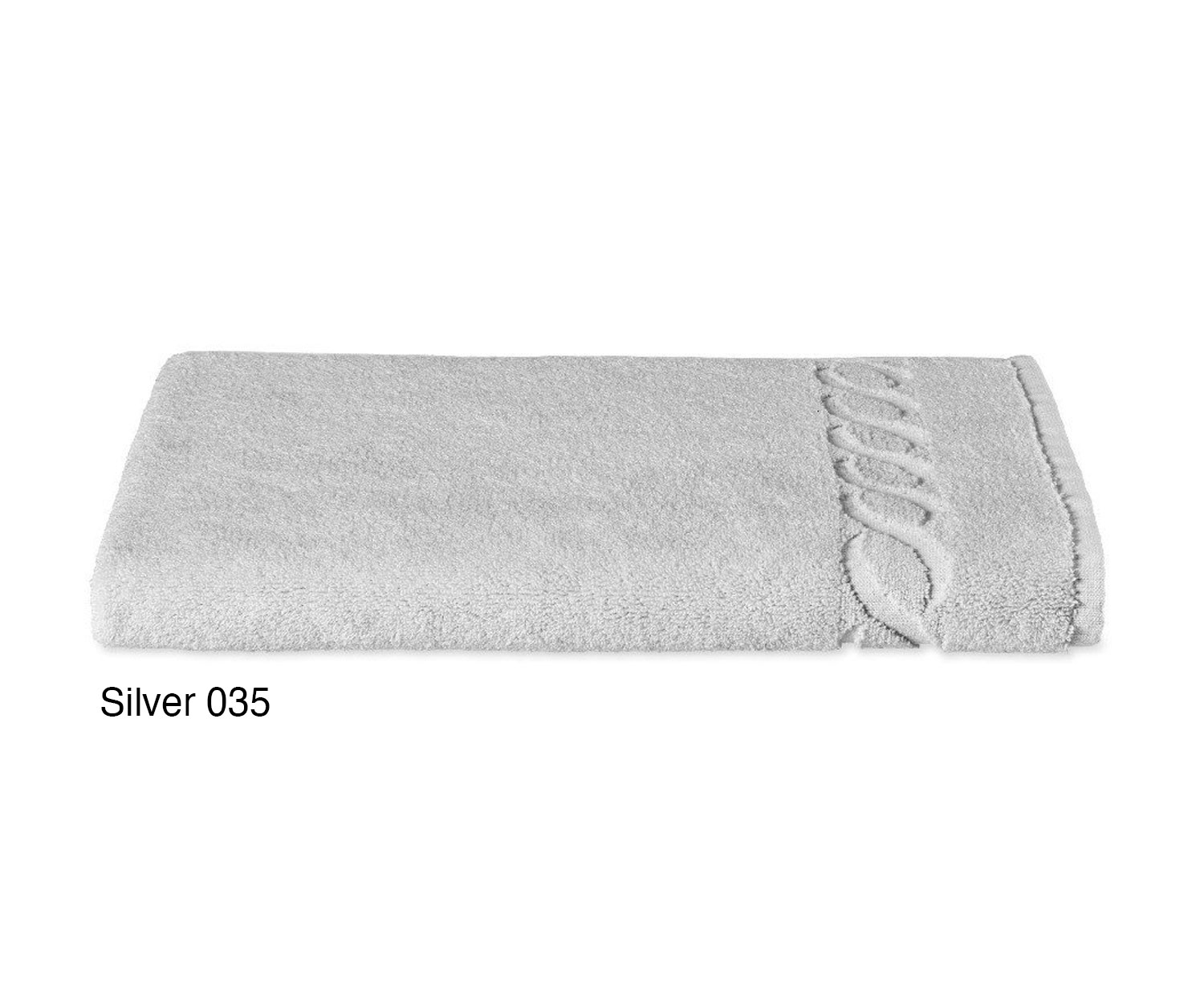 Fischbacher towel ROMANCE silver 035