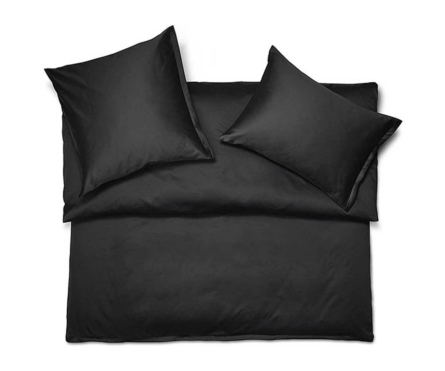 Ropa de cama SATIN UNI de Schlossberg - noir