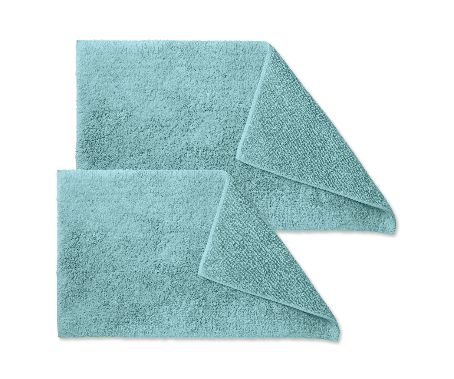 Schlossberg bath rugs COSHMERE col. aqua