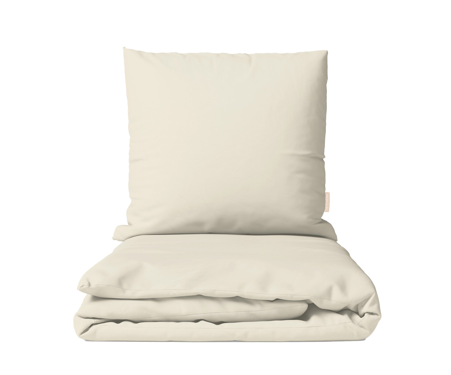 Momm ORGANIC PERCAL UNI Bed Linen - creme