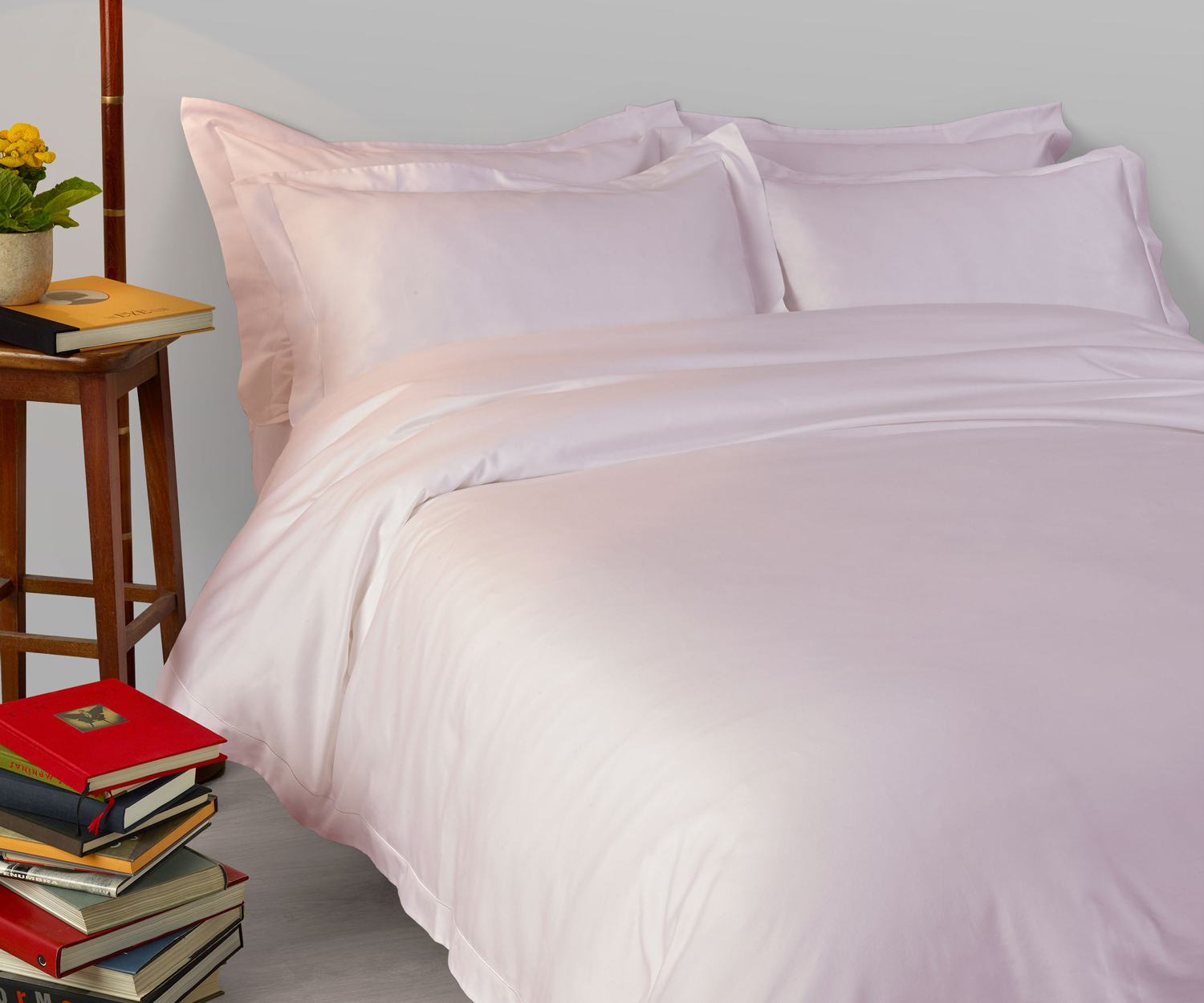 Amalia SUAVE 430TC ropa de cama oxford pink