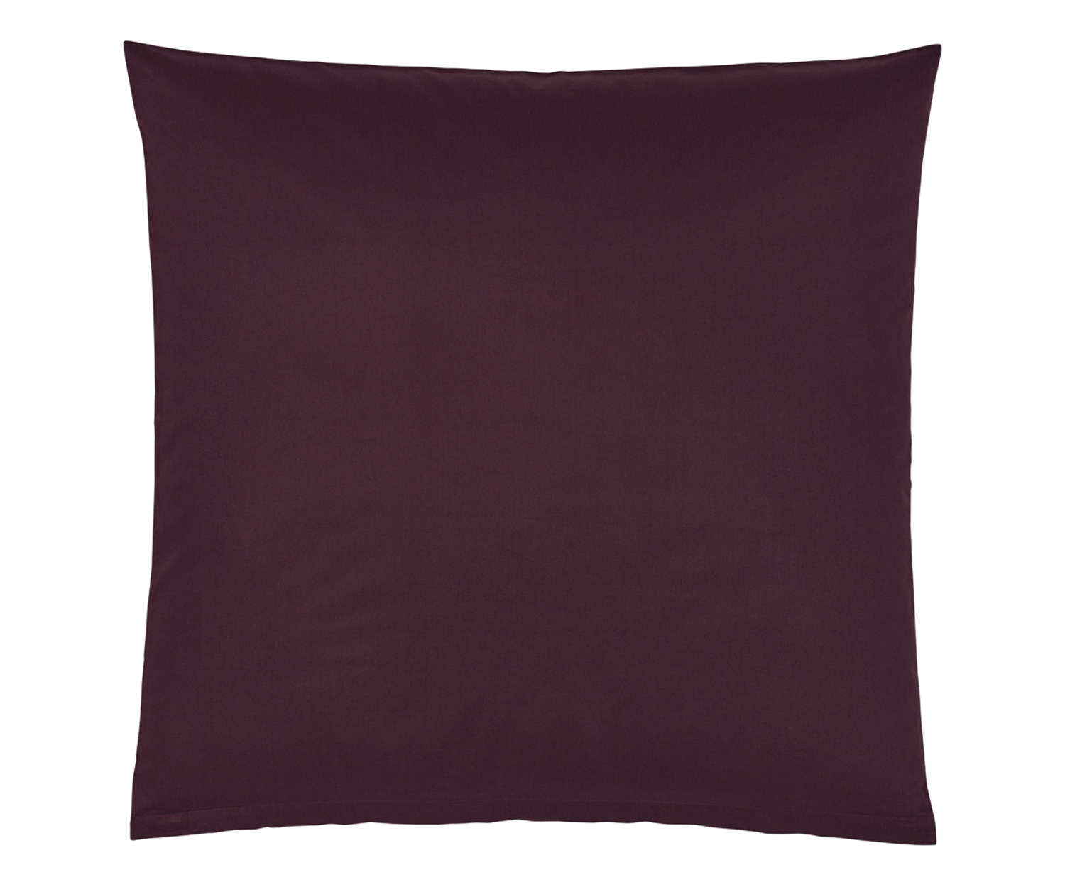 Fischbacher SATIN UNI Bed linen col. 252 Marsala