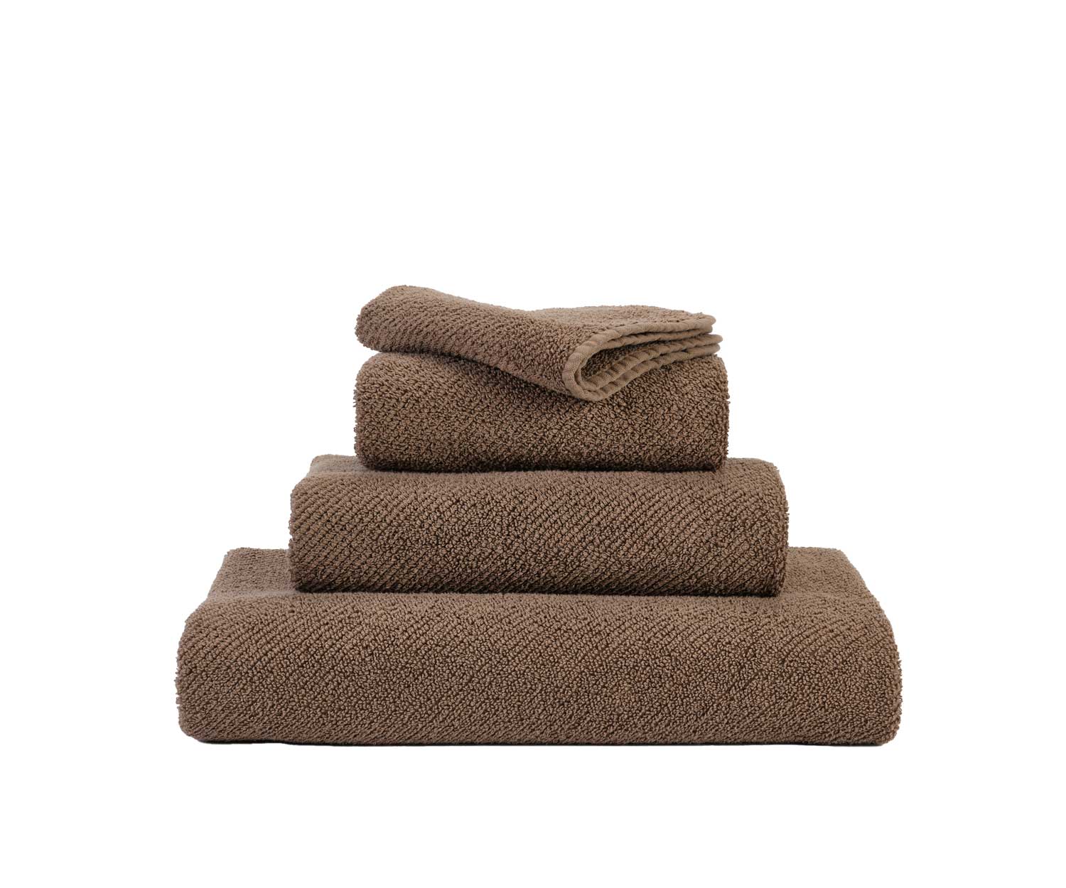 Abyss Twill Bath Towels - Caramel