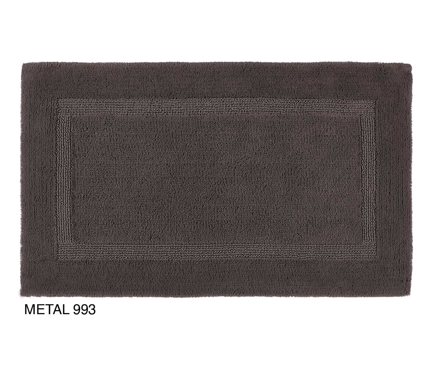 Abyss Habidecor Stone Bath Rug - Metal (993)