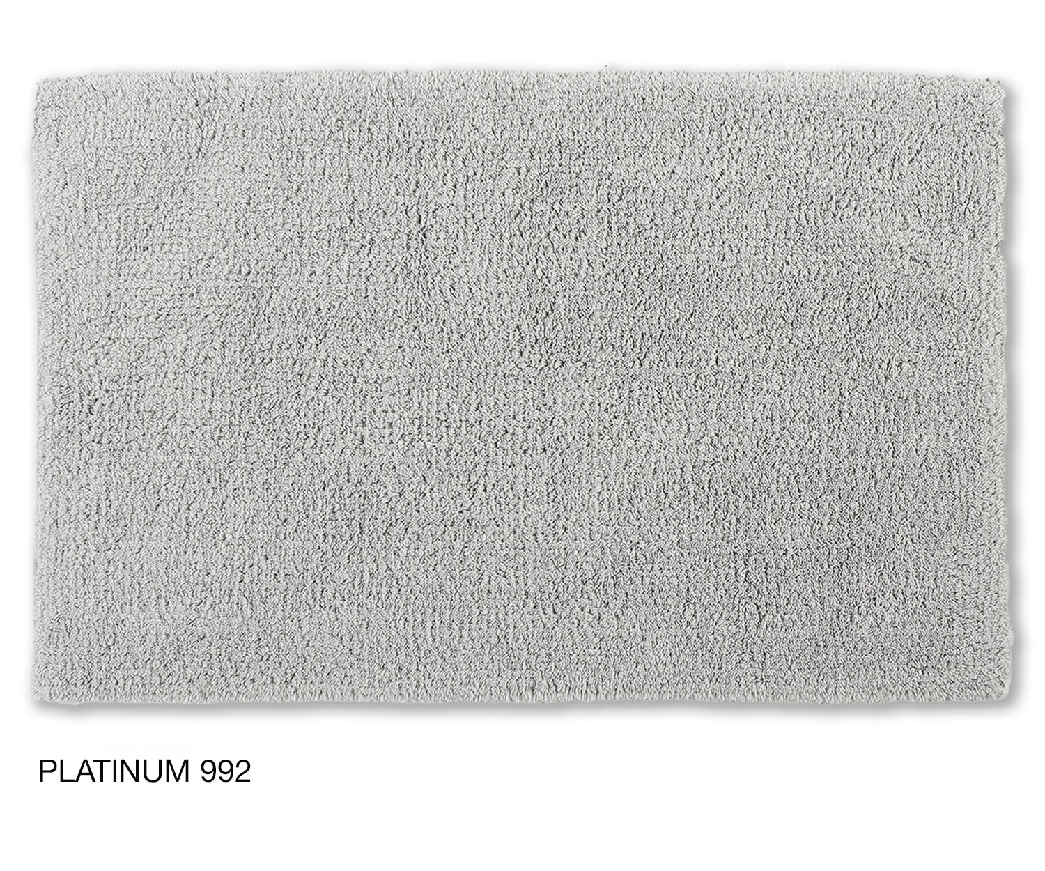 Habidecor Reversible Bath Rug | Platinum (992)