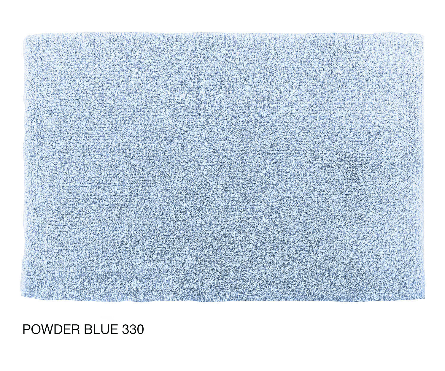 Habidecor Must Bath Rug - Powder Blue (330)